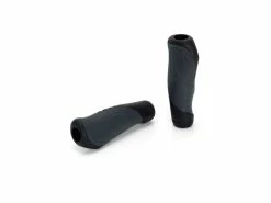 XLC Håndtag Sæt Ergonomisk Sort/grå – 135mm Lange