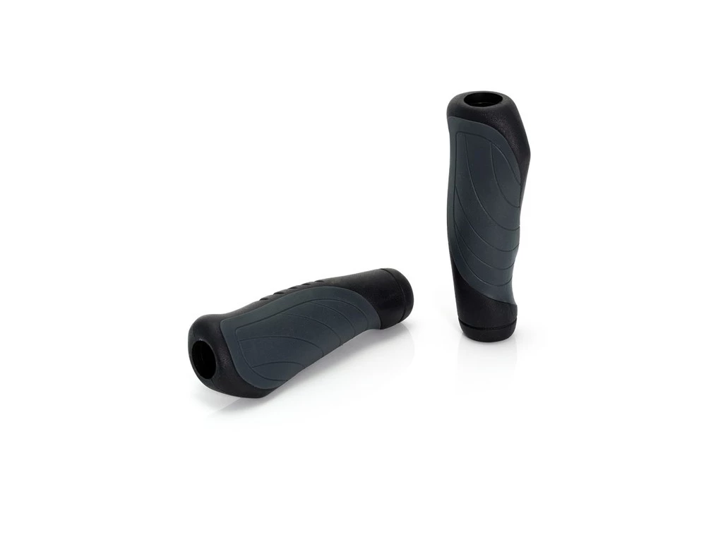 XLC Håndtag Sæt Ergonomisk Sort/grå – 135mm Lange 1 XLC Håndtag Sæt Ergonomisk Sort/grå – 135mm Lange