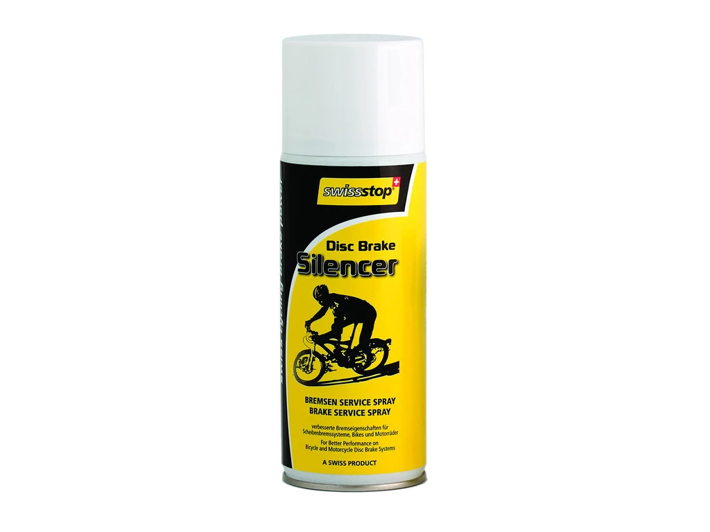 Swissstop Silencer – 400ml. Spray – Til Skivebremser 1 Swissstop Silencer – 400ml. Spray – Til Skivebremser