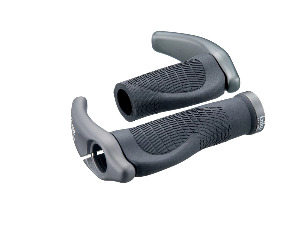 Bike Attitude Håndtag – Ergonomiske – Sort – 91/136 Mm Med Gel Og Barends 1 Bike Attitude Håndtag – Ergonomiske – Sort – 91/136 Mm Med Gel Og Barends