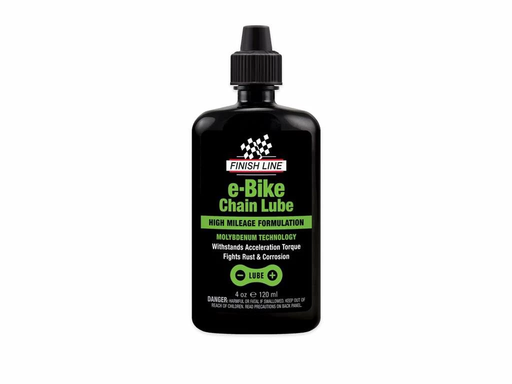 Finish Line – E-Bike Chain Lube 120 Ml – Sort 1 Finish Line – E-Bike Chain Lube 120 Ml – Sort