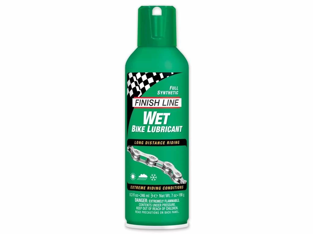 Finish Line – Wet Lube Cross Country 240 Ml Spray – Grøn 1 Finish Line – Wet Lube Cross Country 240 Ml Spray – Grøn