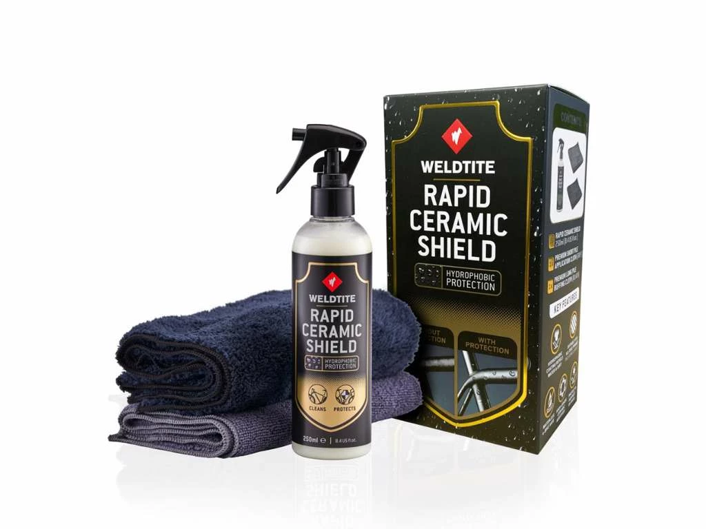 Weldtite Rapid Ceramic Shield Kit – Hydrofobisk Beskyttelse – Inkl. 2 Klude 1 Weldtite Rapid Ceramic Shield Kit – Hydrofobisk Beskyttelse – Inkl. 2 Klude